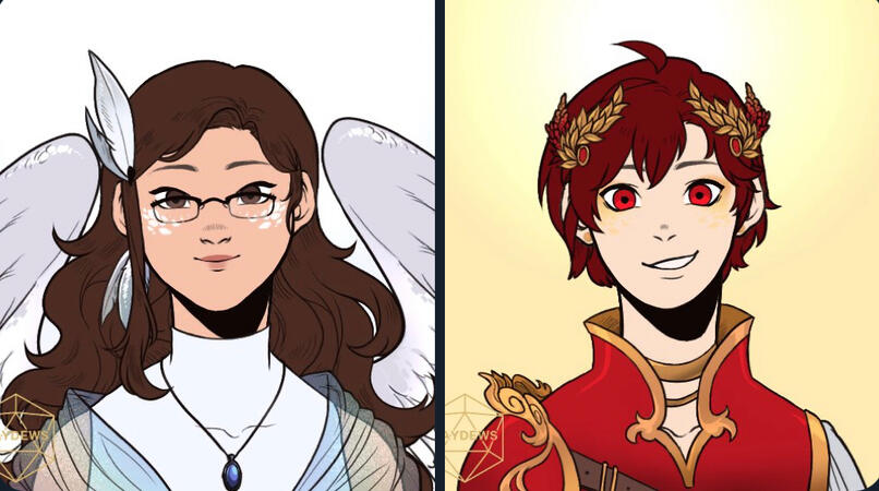 God/goddess AU ⭐️