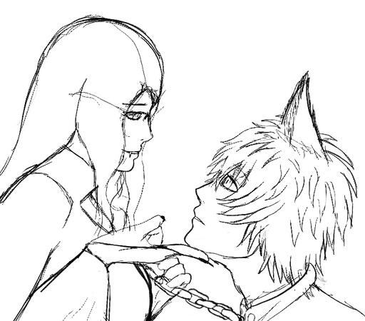 Werewolf/vampire AU ⭐️ (WIP)